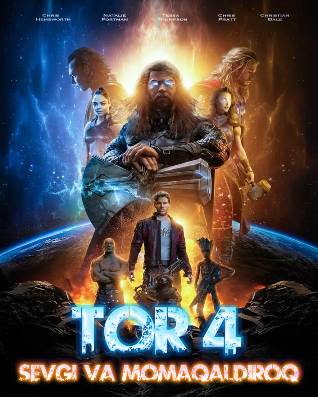 Tor 4: Sevgi va Momaqaldiroq (2022) (o'zbek tilida)